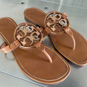 Tory Burch Metal Miller Flip Flop (Women)